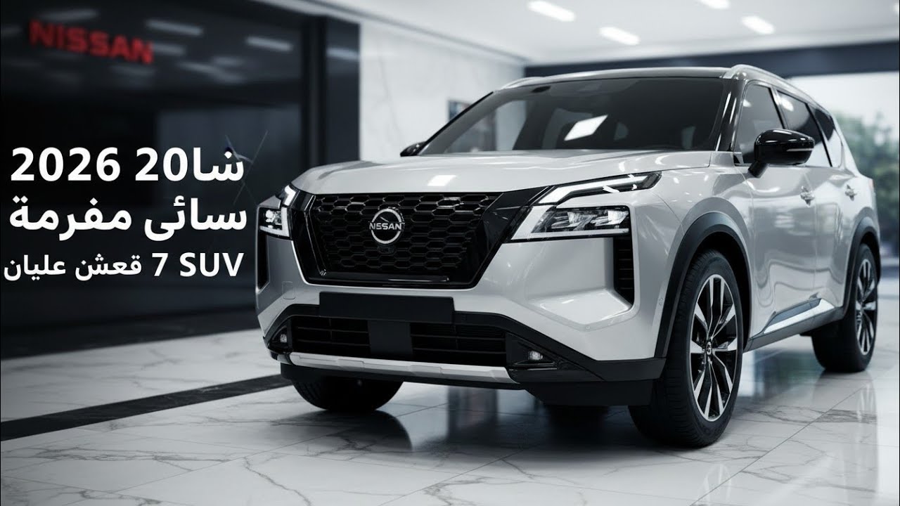 نيسان 2026 الجديدة كلياً 7 ركاب – أقوى سيارة عائلية فاخرة بأداء مذهل وسعر منافس!