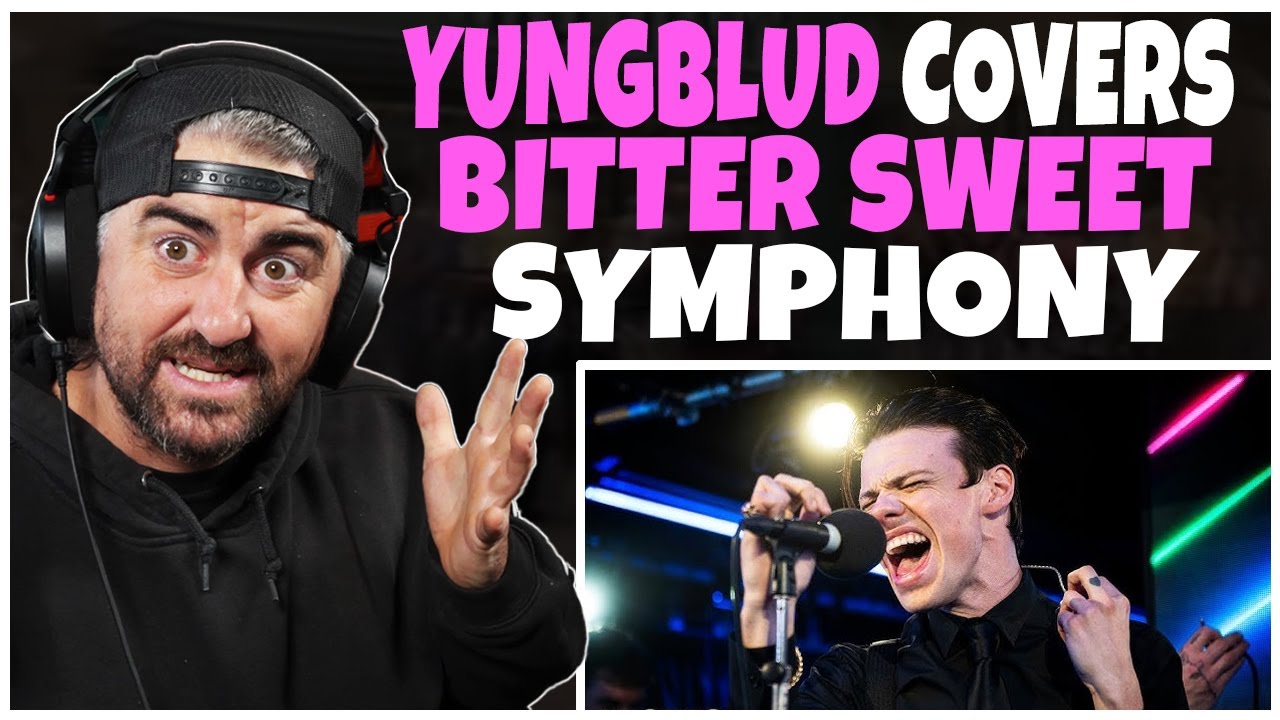 ЕЩЁ ОДИН УДИВИТЕЛЬНЫЙ ОБЛОЖКА | YUNGBLUD — кавер на песню The Verve «Bitter Sweet Symphony» (реак...
