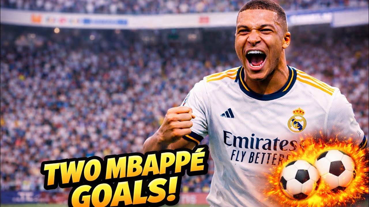 Real Madrid Manager Mode #1 | Real Madrid vs Osasuna 2–0 | Two Mbappé Goals 🔥⚽⚽