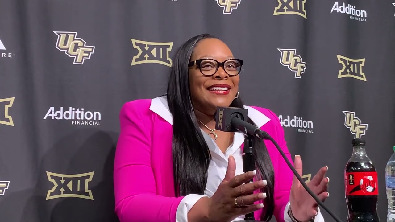 2025-26 Women's Hoops Postgame vs. Baylor: UCF Head Coach Sytia Messer