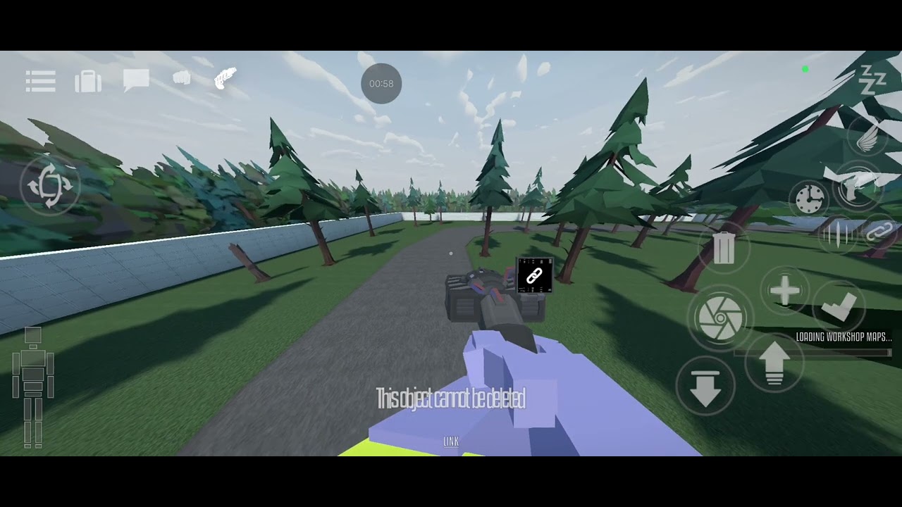 Играю в горе бокс телефоне