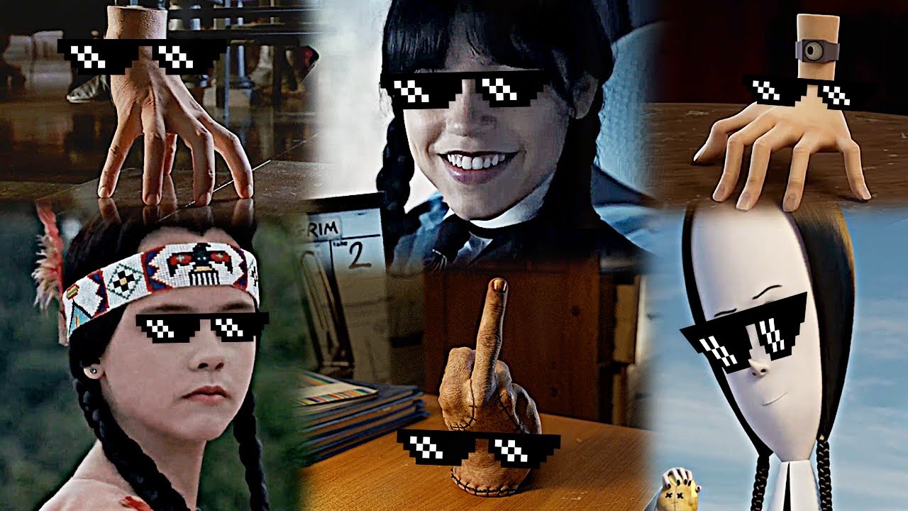 30 MINUTOS DAS MELHORES MITAGENS E PATADAS EM WANDINHA E FAMILIA ADDAMS | [COMPILADO]