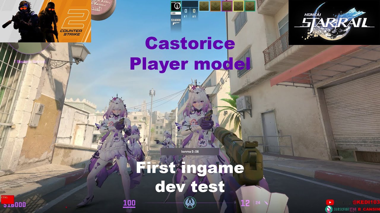 CS2 PM HSR Castorice Servant of Death first ingame dev test