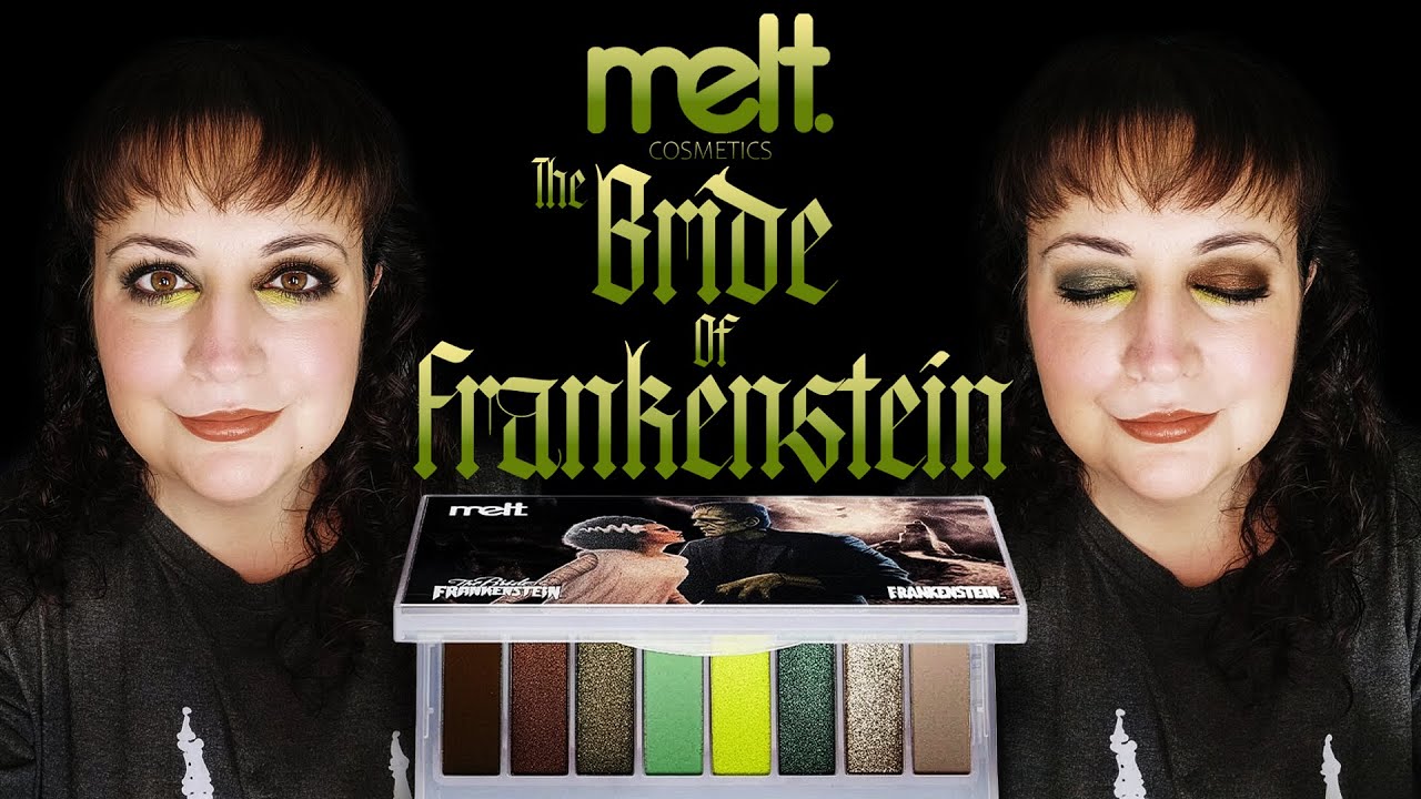 NEW!!! Melt Cosmetics The Bride of Frankenstien Palette + Full Face Tutorial