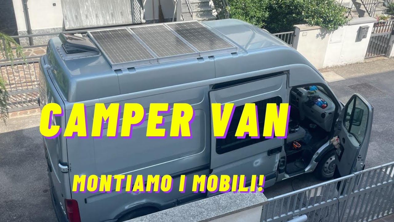 Come abbiamo camperizzato il nostro van | Parte 6  Mobili cucina e impianto idrico