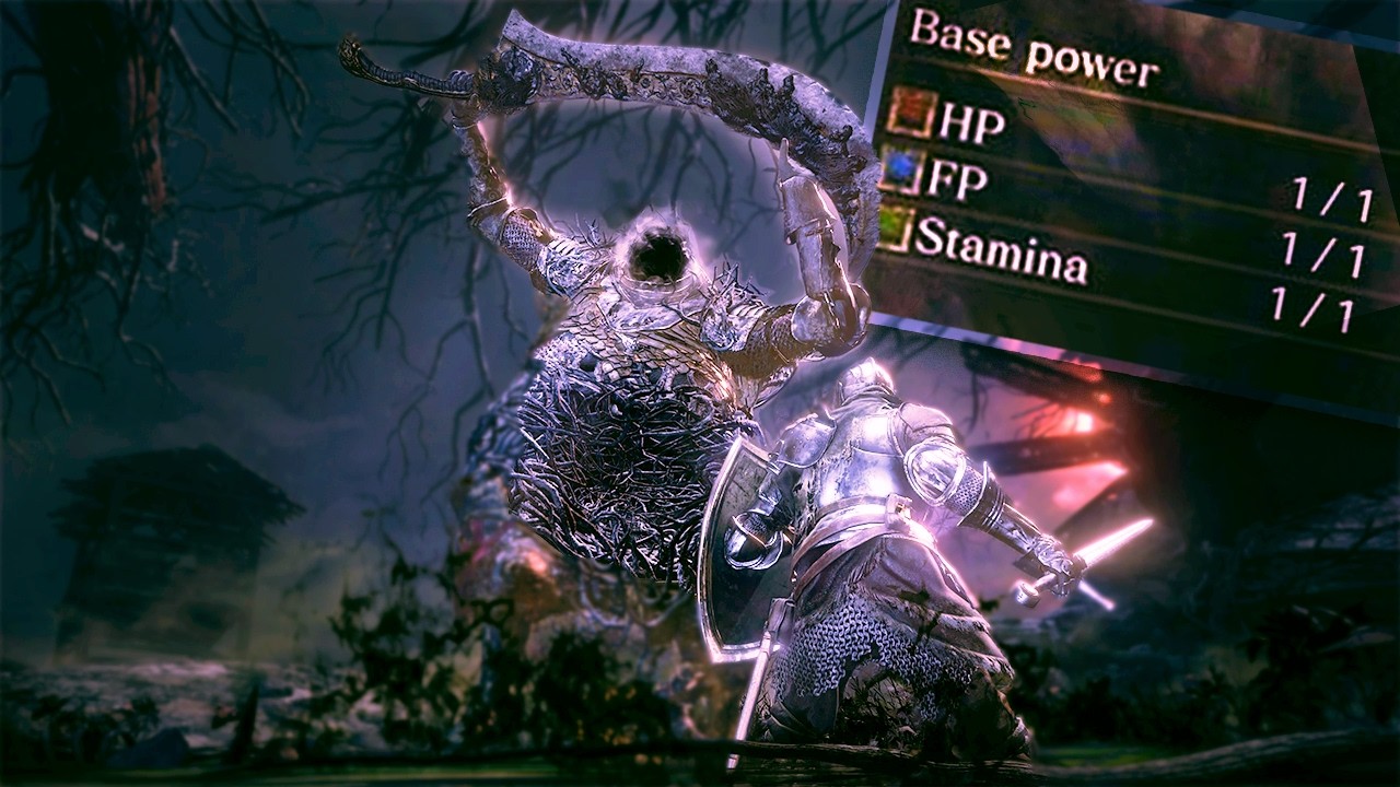 Dark Souls III mais j&rsquo;ai 1 HP / 1 STAMINA / 1 FP contre les Boss DLC (Partie 2)