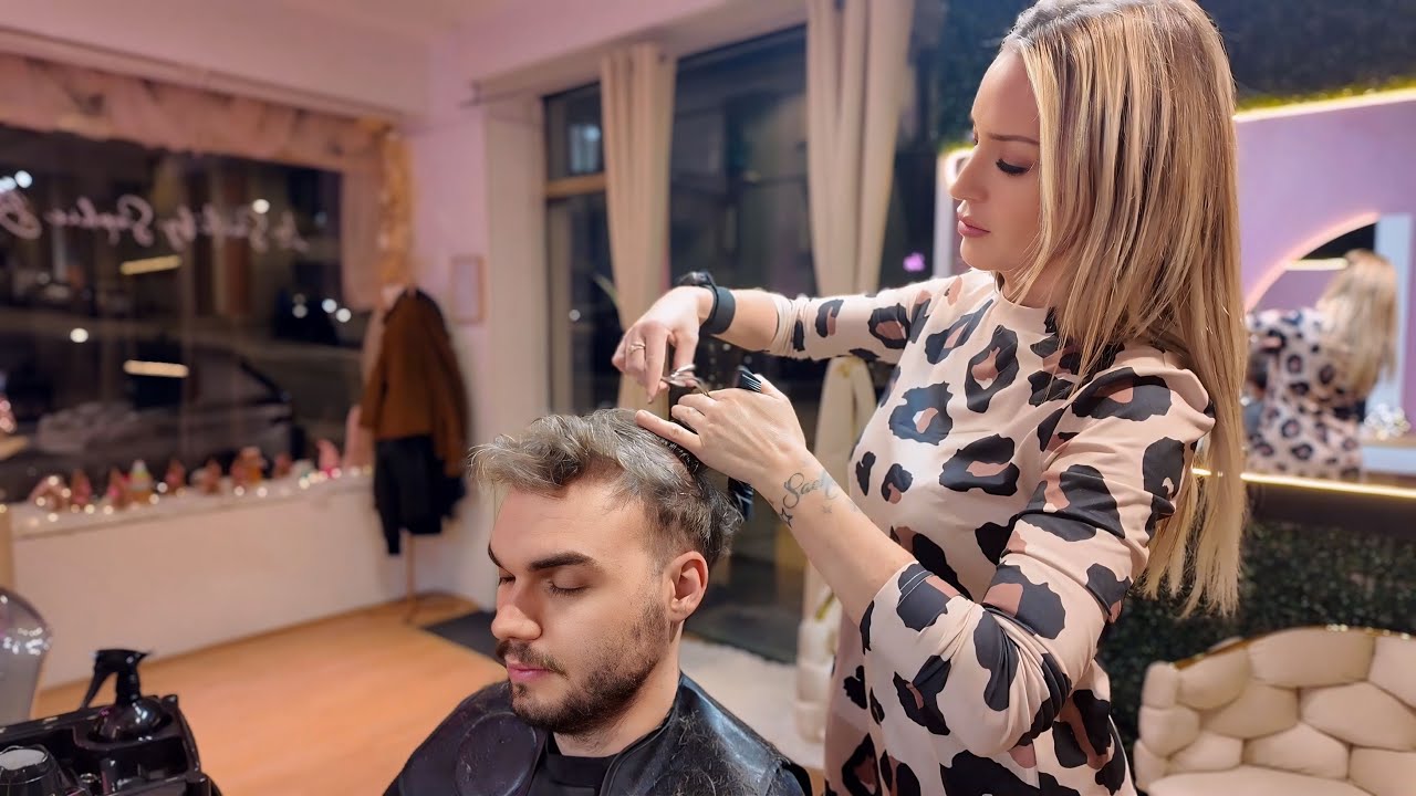 She Gave Me a Gentle ASMR Haircut