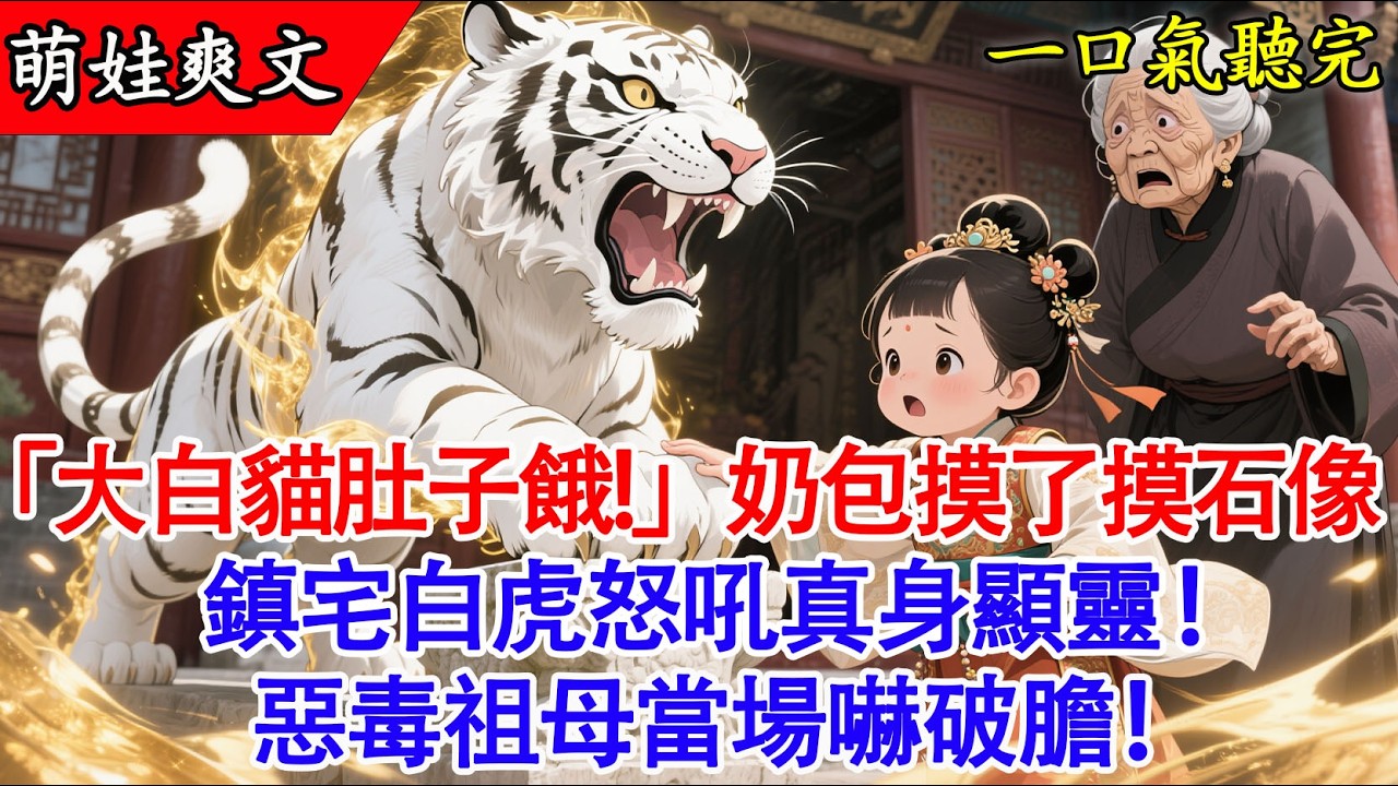 【完結小說】淚目！萌娃半個冷饅頭竟喚醒「百年鎮宅神獸」！🐯 治癒系睡前故事#爽文 #有聲書 #萌娃 #萌寶 #小說 #原創