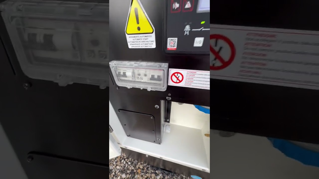 How to Start a Ferbo Yanmar Generator | ComAp AMF9 Controller Guide