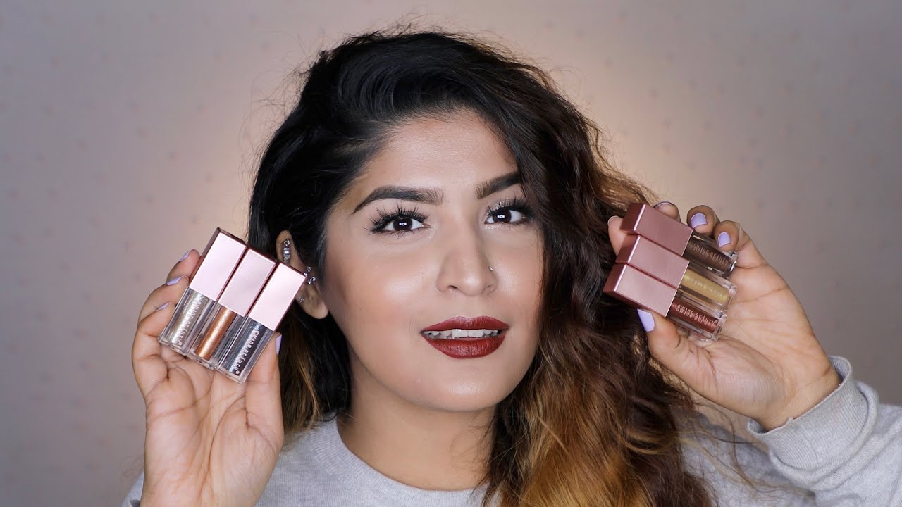 Swiss Beauty Metallic Liquid Eyeshadow Review & Swatches | All Shades | #RevieWednesday |Shreya Jain