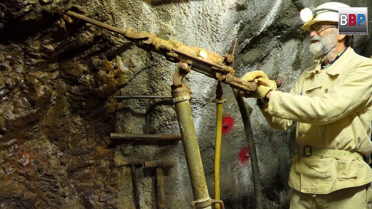 Tour durch das Museums Bergwerk / Mining Museum Schauinsland, Oberried, Germany, 12.08.2018.