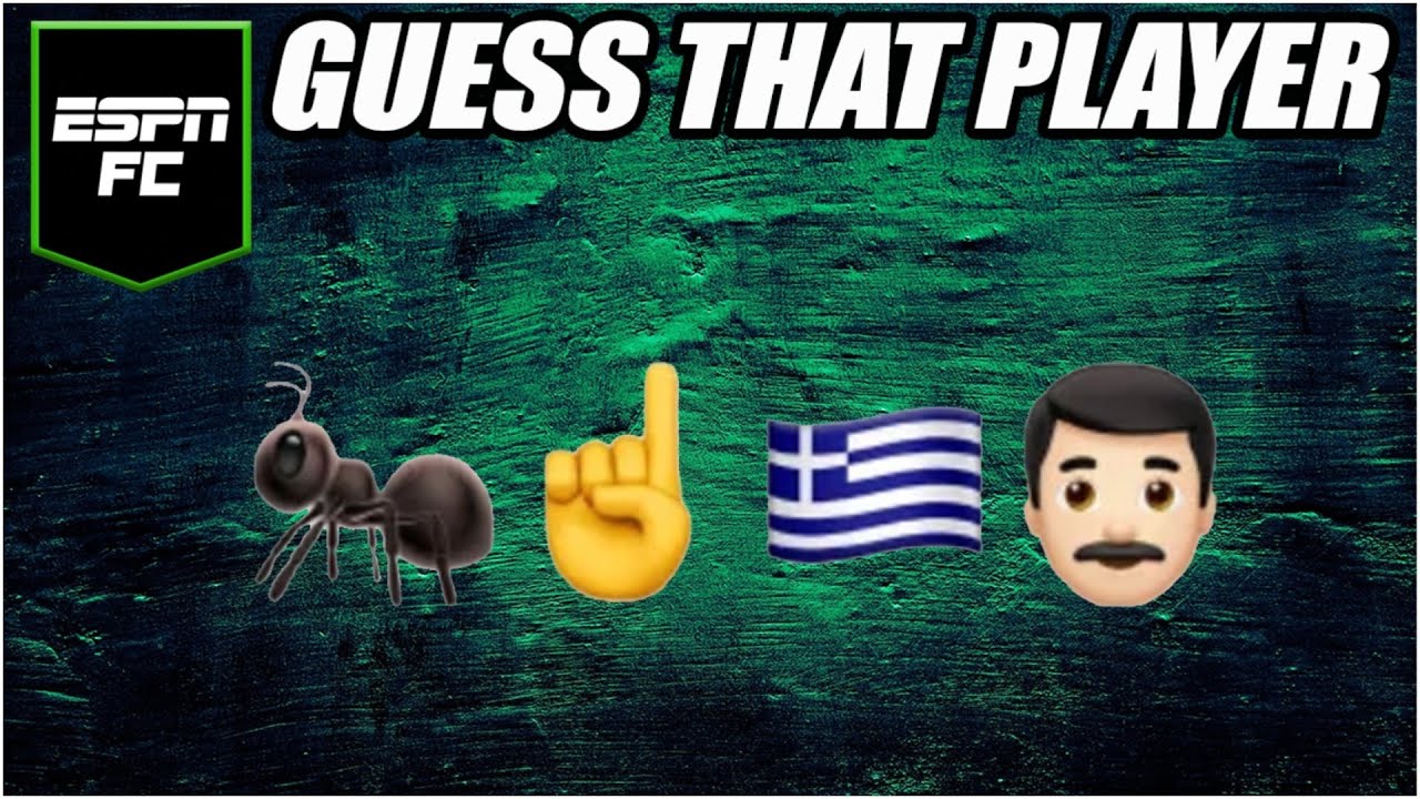 Can YOU guess the footballer from these emoji clues? 🤔 | ESPN FC