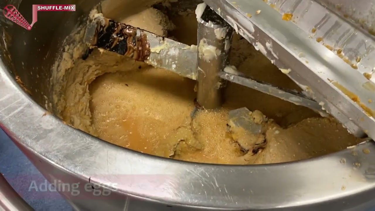 Butter Cream preparation in Shufflemixer Pre-mixer