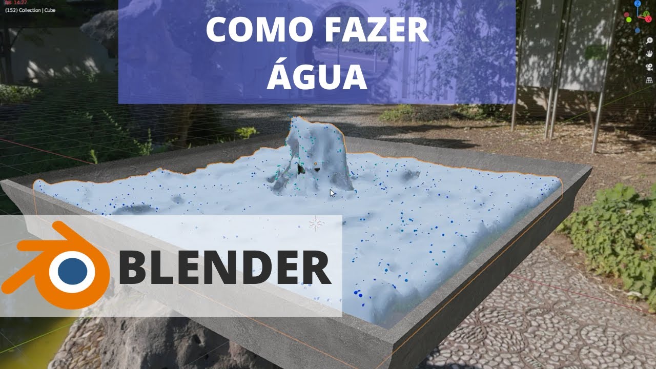 Como fazer ÁGUA no BLENDER