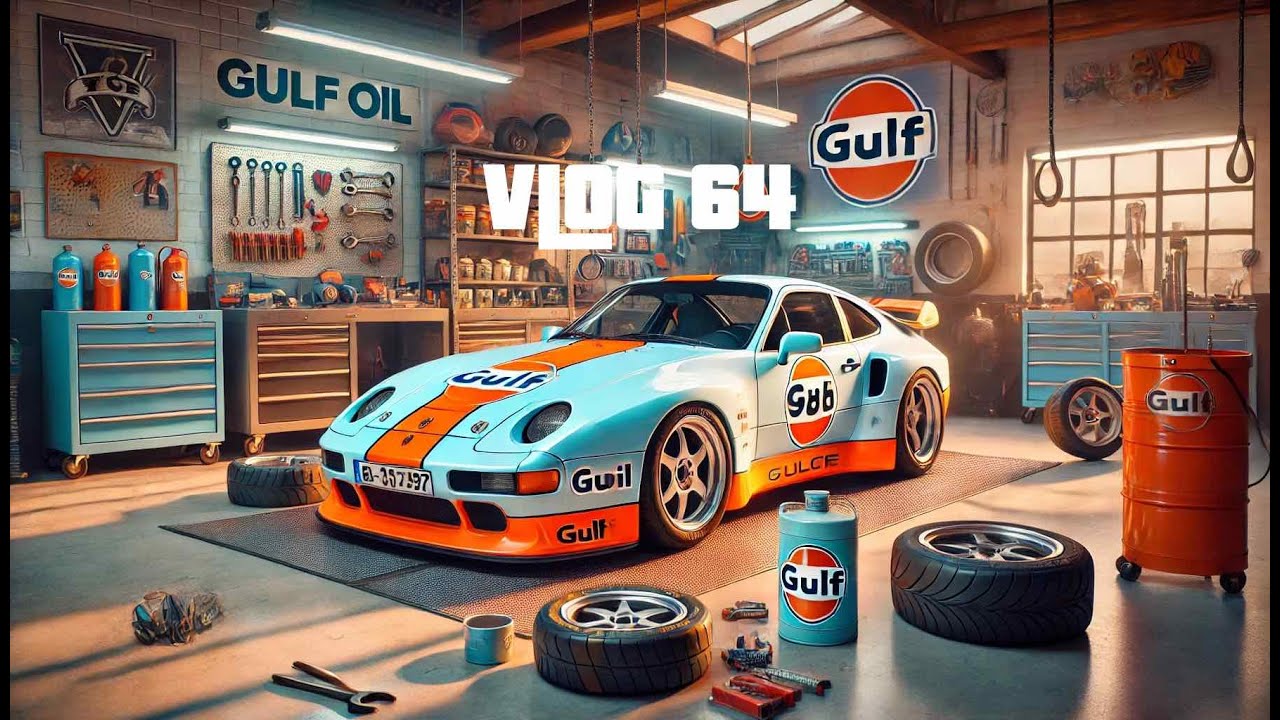 Porsche 968 🇩🇪 GULF OIL, début des travaux 🚧 : VLOG 64 💥