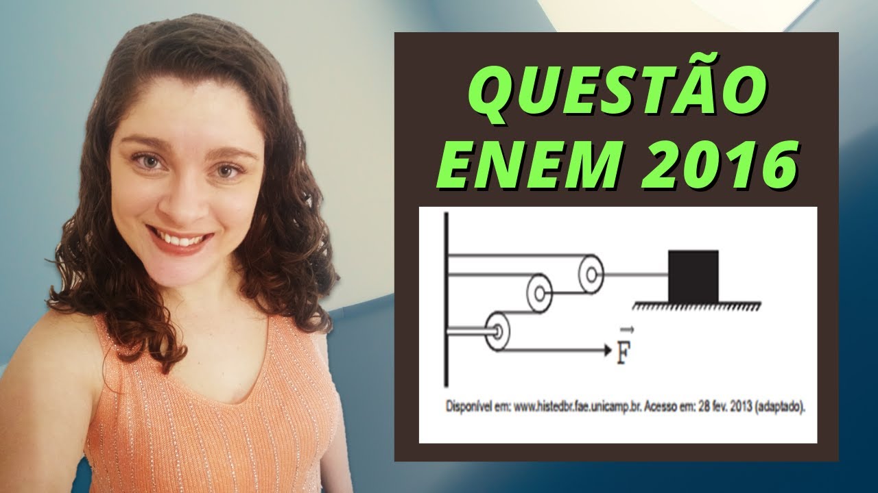 Quest&atilde;o de din&acirc;mica Enem 2016  - 