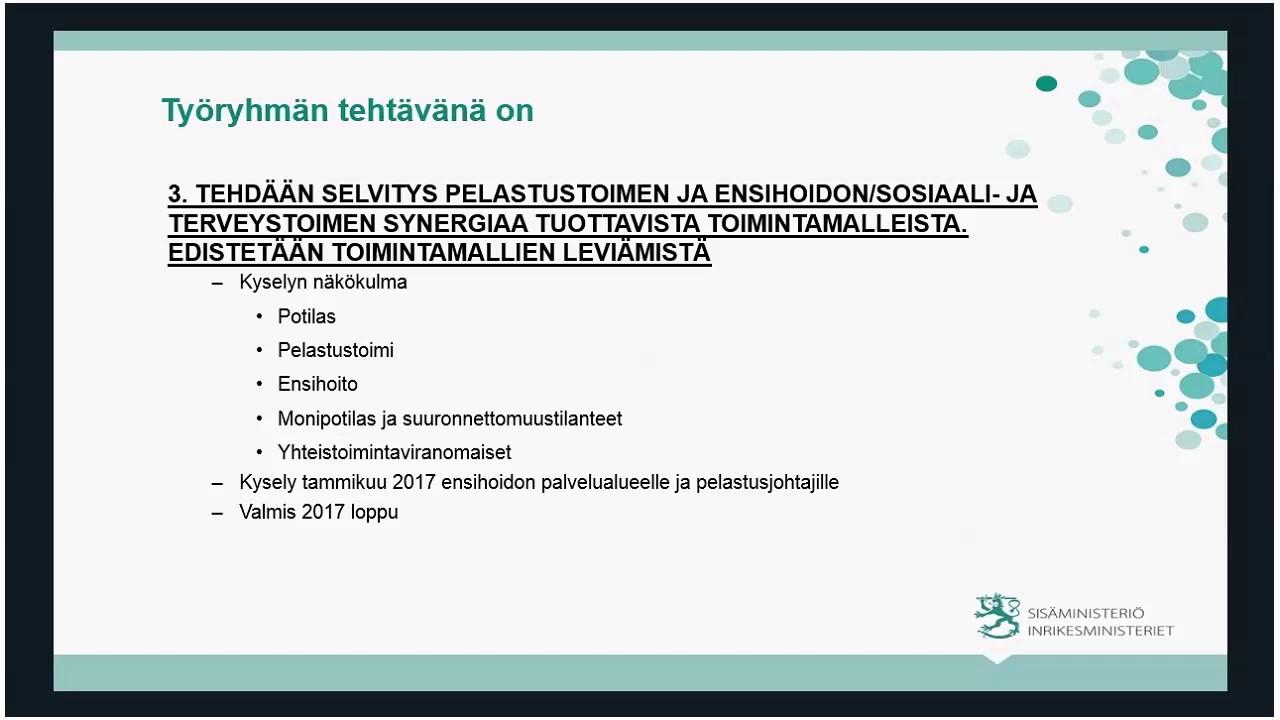 Kari Porthan - Pelastuslaitokset ensihoidon palveluntuottajana 16 12 2016