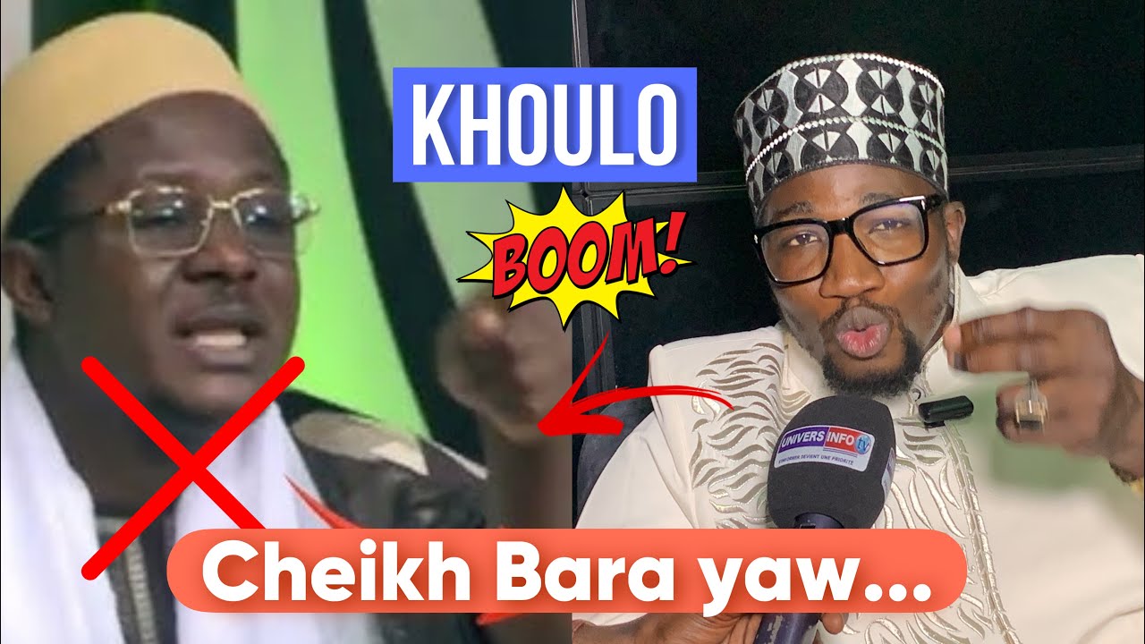 😱Khoulo bou méti entre Oustaz Mouhamed Mbaye et Cheikh Bara Ndiaye’’ limou wakh eup na’’