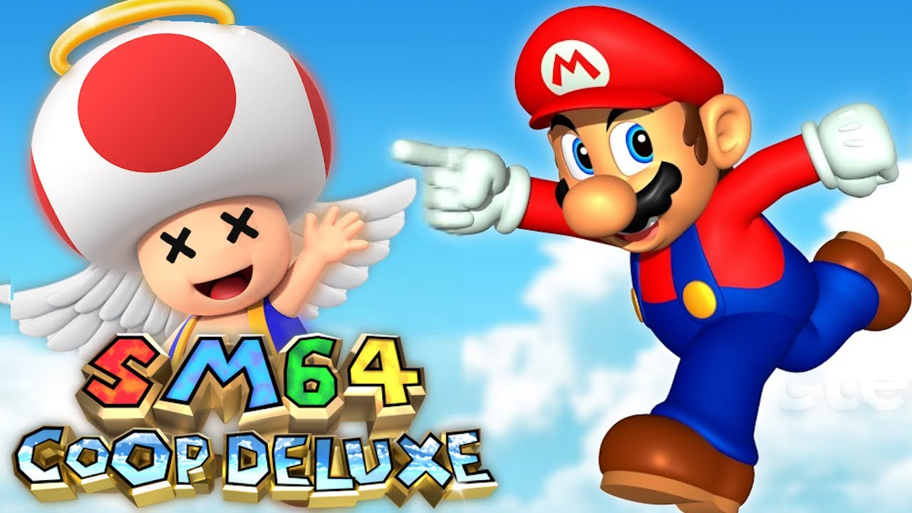 Super Mario 64 Co-op Deluxe - Gore/Hard Mode! with Toad Death Counter (ver. 1.1)