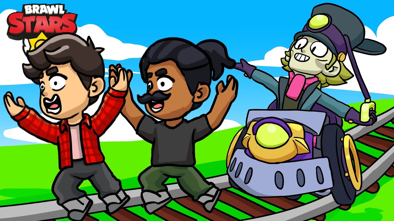 POCIĄG TOM... CHUCK TO SZYBKA POSTAĆ! | BRAWL STARS