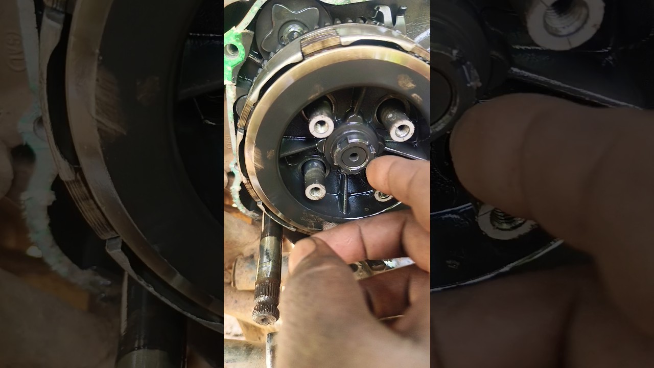 Hero Honda splendor plus clutch plate open // Hero honda splendor plus clutch assembly change 💥💥💥💥💥💥