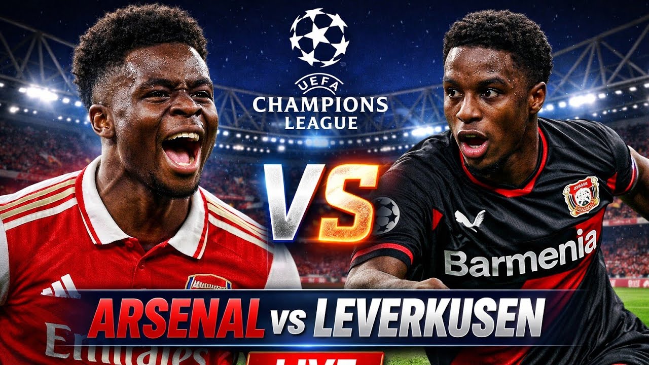 Arsenal vs Bayer Leverkusen LIVE | Champions League 2026