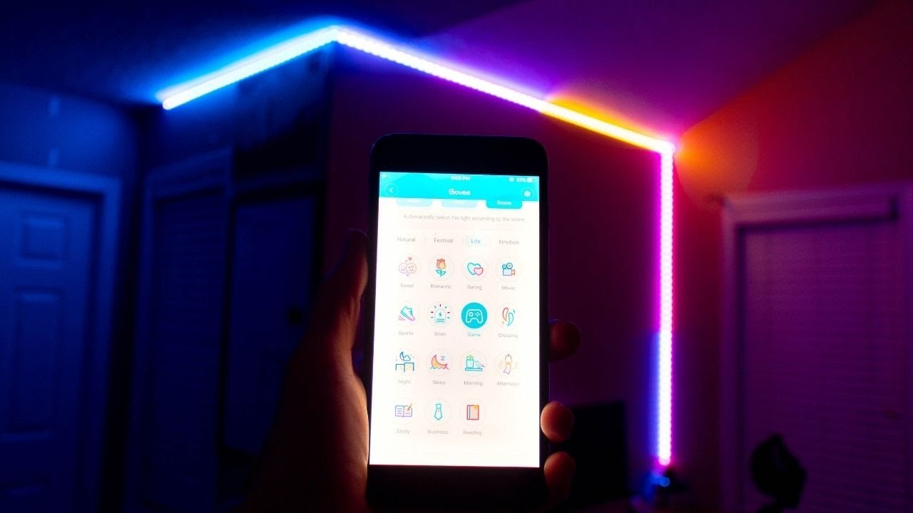 ЛУЧШИЕ СВЕТОДИОДНЫЕ ПОЛОСЫ RGB!! | Светодиодные лампы Govee Dreamcolor RGBIC