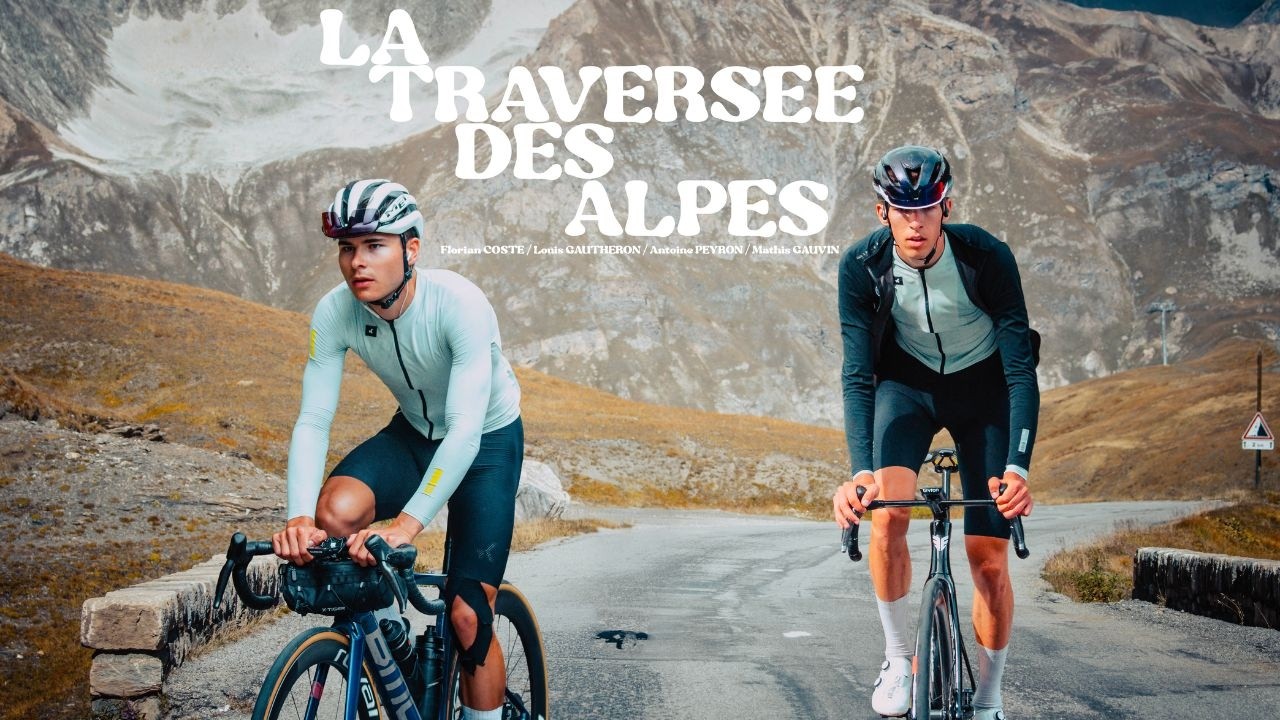 On a traversé les Alpes à velo en une fois !
