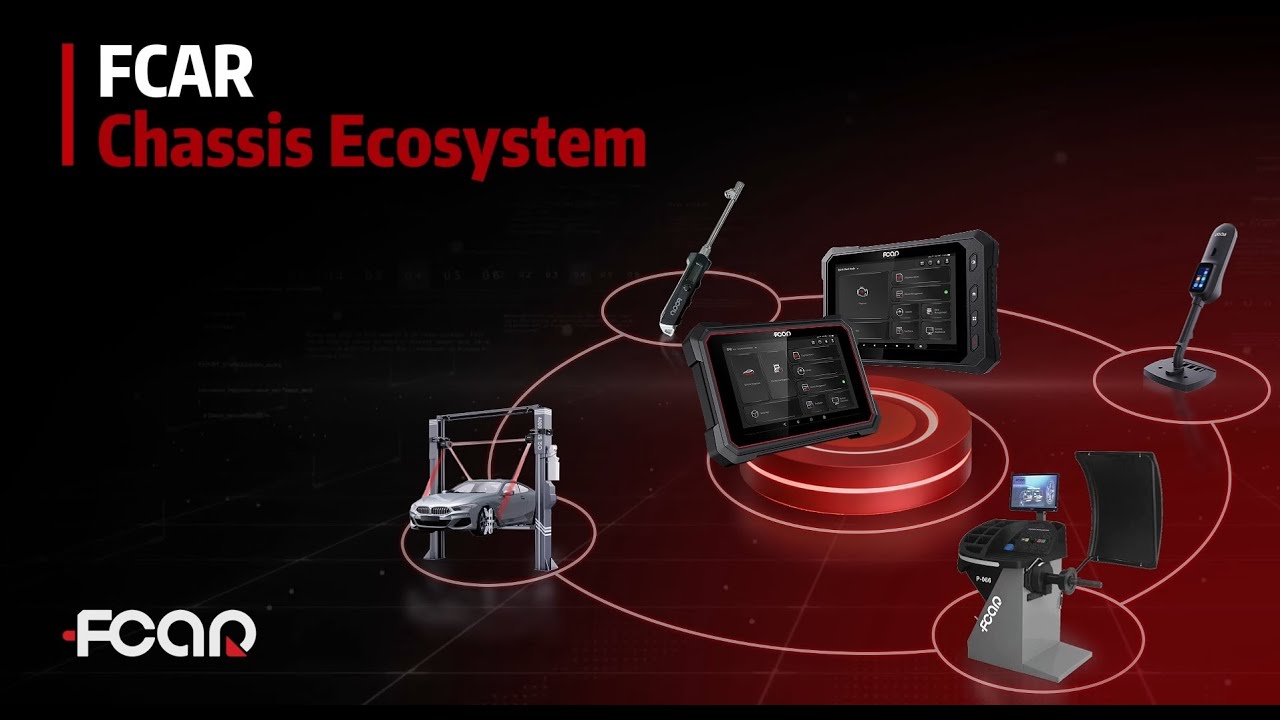 FCAR EcoSystem – Diagnostyka i kontrola geometrii, bieżnika, wyważenia kół z raportami w chmurze