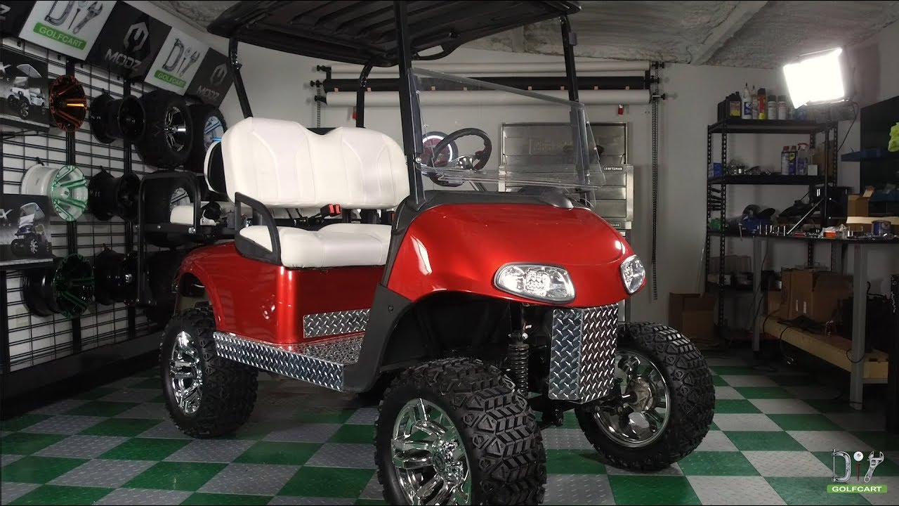 EZGO RXV DIAMOND PLATE KIT INSTALLATION