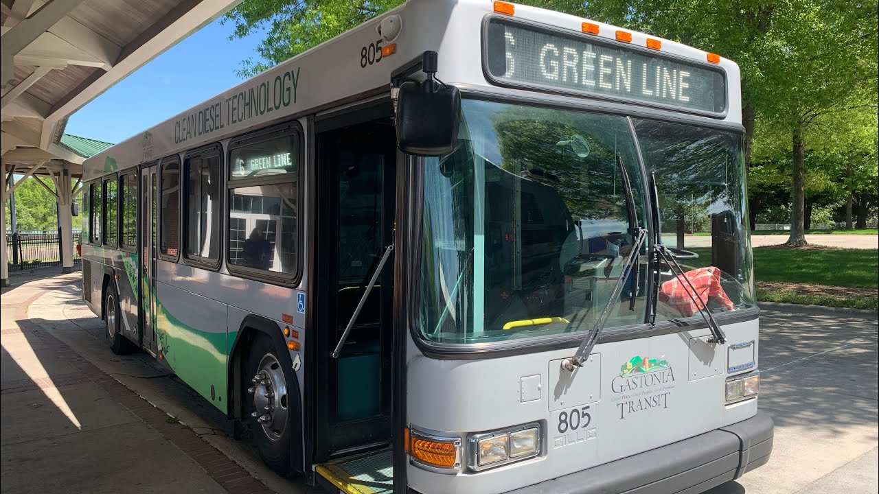 Ride on gt: 2008 Gillig Low Floor 805 on route 6 green line