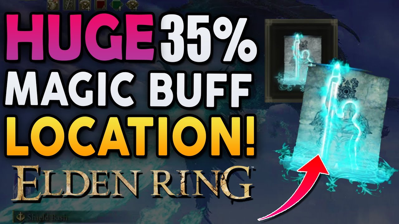 Elden Ring - EVERY MAGE NEEDS THIS! 35% Buff To MAGIC! Terra Magicus Location Guide!