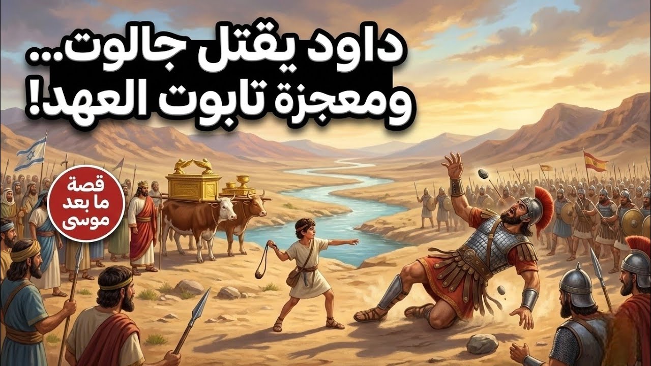 وثائقي طالوت وجالوت وسر إنتصار سيدنا داود في الحرب بين فلسطين و بني إسرائيل