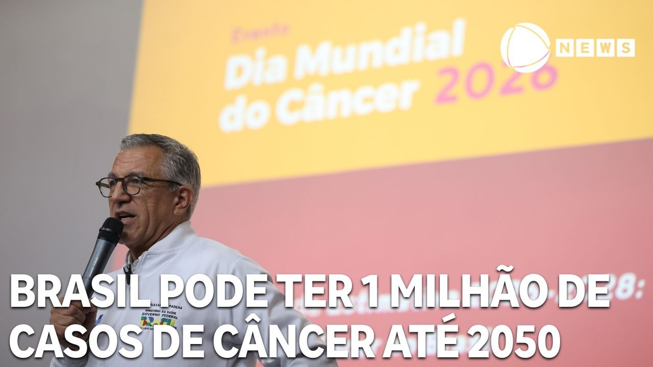 Brasil pode ultrapassar 1 milhão de novos casos de câncer por ano até 2050