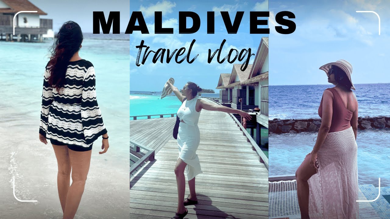 MALDIVES Travel Vlog | BEST Sunset Water Villa | Maldives on Budget | Bandos Resort | 4K