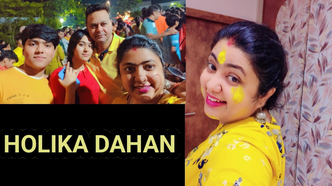 ll OBEROI SKY CITY HOLI DAHAN ll MINI VLOG DAY - 44 ll Archi Vlogs ll Daily vlogs ll #viralvideos