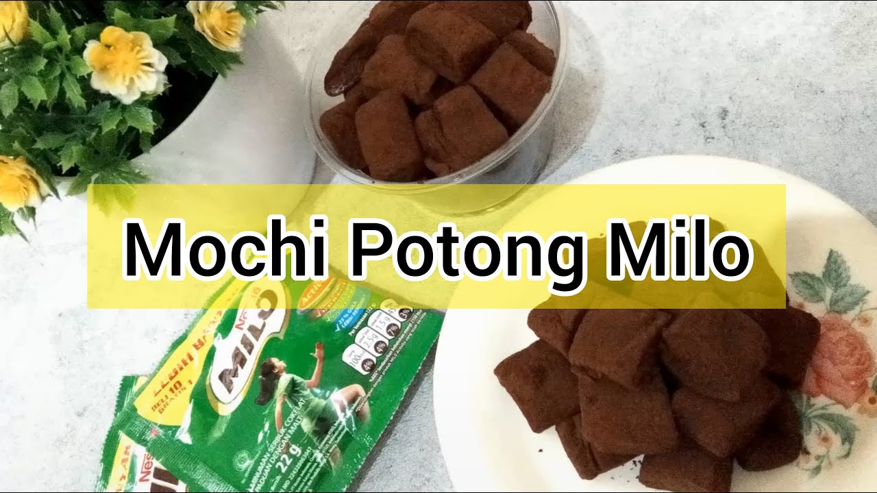 Mochi Potong Milo