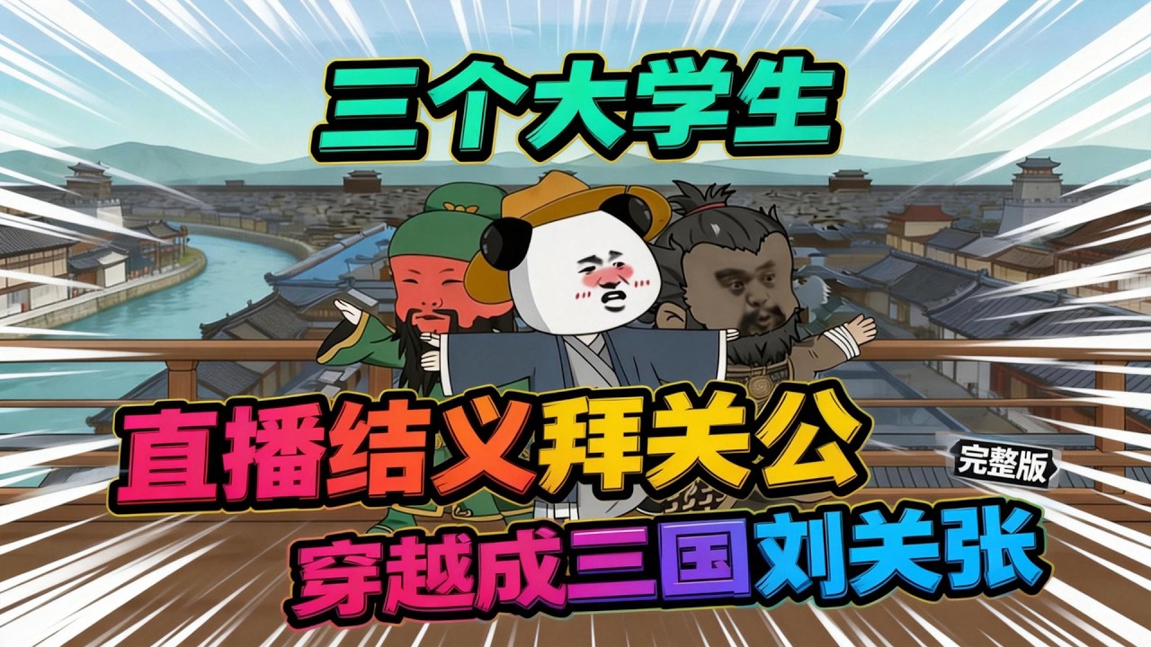 【一口气看完】谁见过人设全反的刘关张啊！刘备一肚子坏水超缺德，关羽遇事主打一个谨慎，张飞反倒成了仁义担当，这组合直接颠覆三国！#夜一漫谈 #三国：他门的武将技不太对劲