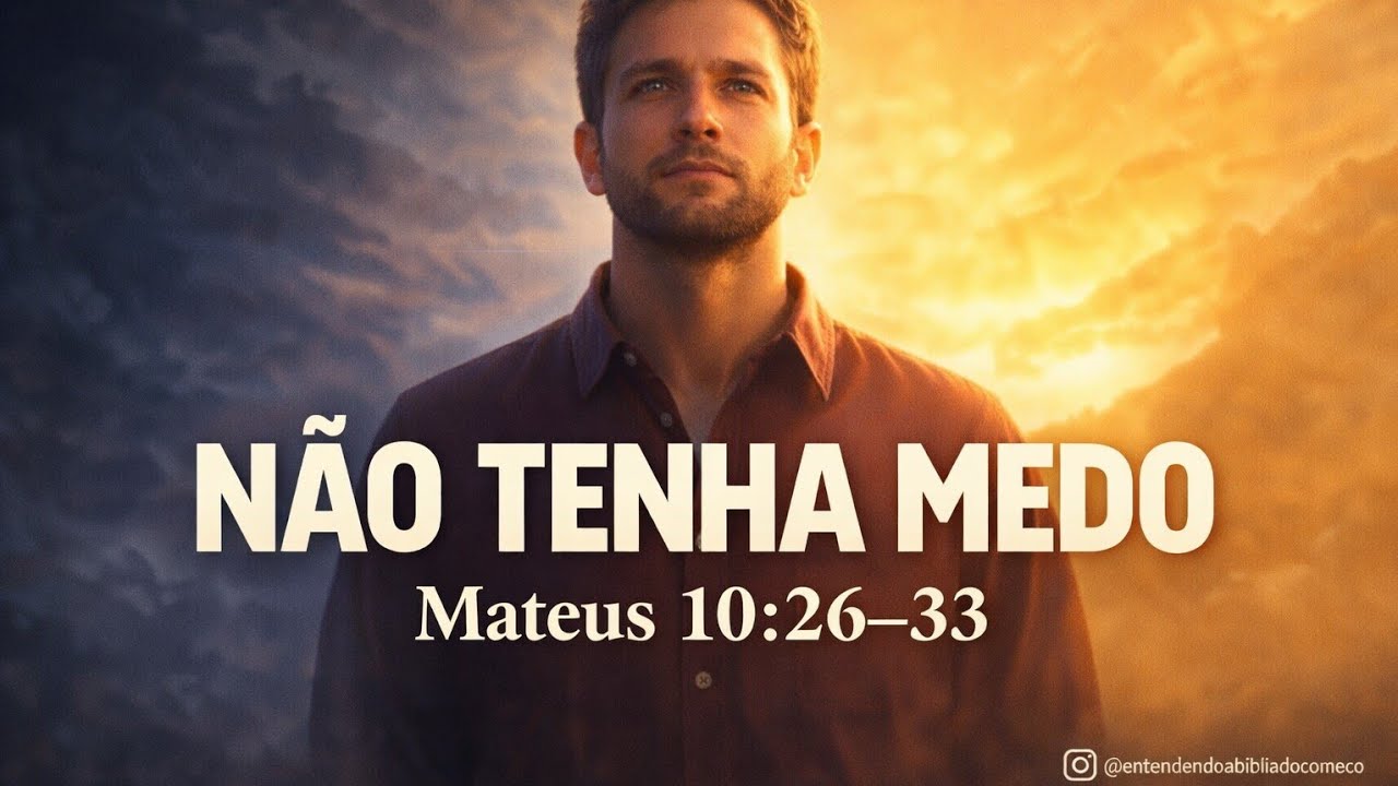 Estudo/Devocional/Oração 37 - Não tenha medo. Você é visto por Deus #fe #deustemumapalavrapravoce
