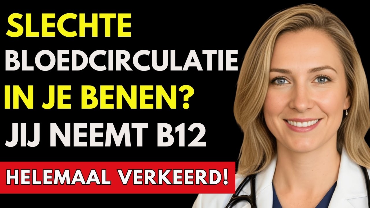 SENIOREN: Neem je Vitamine B12 VERKEERD? Arts Waarschuwt – STOP met deze Fout (Belangrijk na je 60e)
