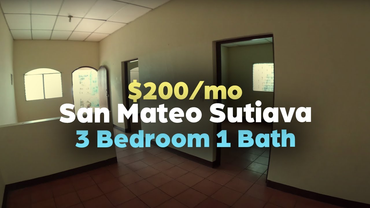Nicaragua House Tour 🇳🇮 $200 3 Bed Rental Home San Mateo, Sutiava Leon