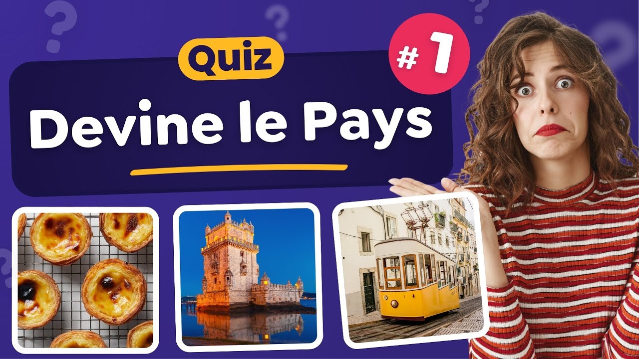 QUIZ Géographie : Devine le Pays en 3 Images 🗽🏝⛩
