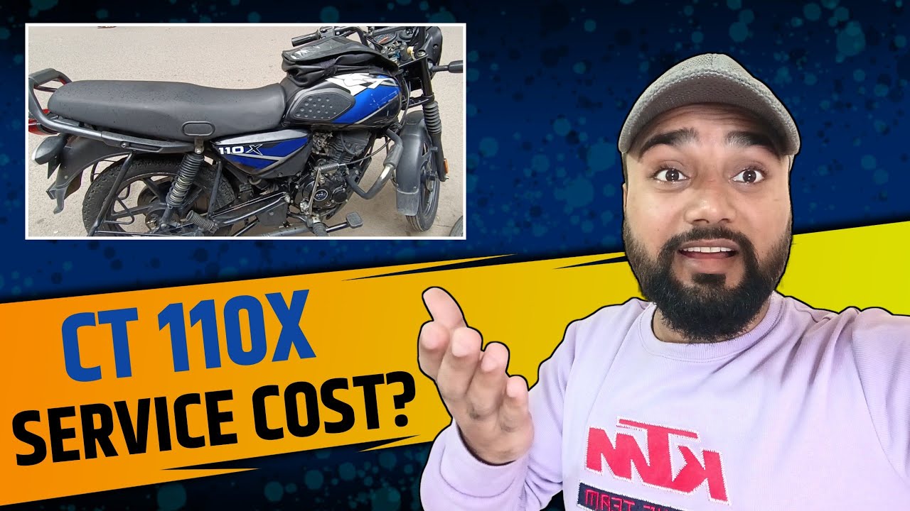 Service में कितने पैसे लगे? || Bajaj CT 110X Bike Service || Indian Rider Azaad #bikeservice