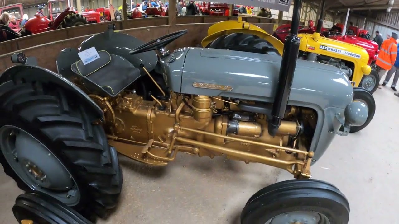 1957 Ferguson FE35 Gold Belly 2.3 Litre 4-Cyl Diesel Tractor (34 HP)