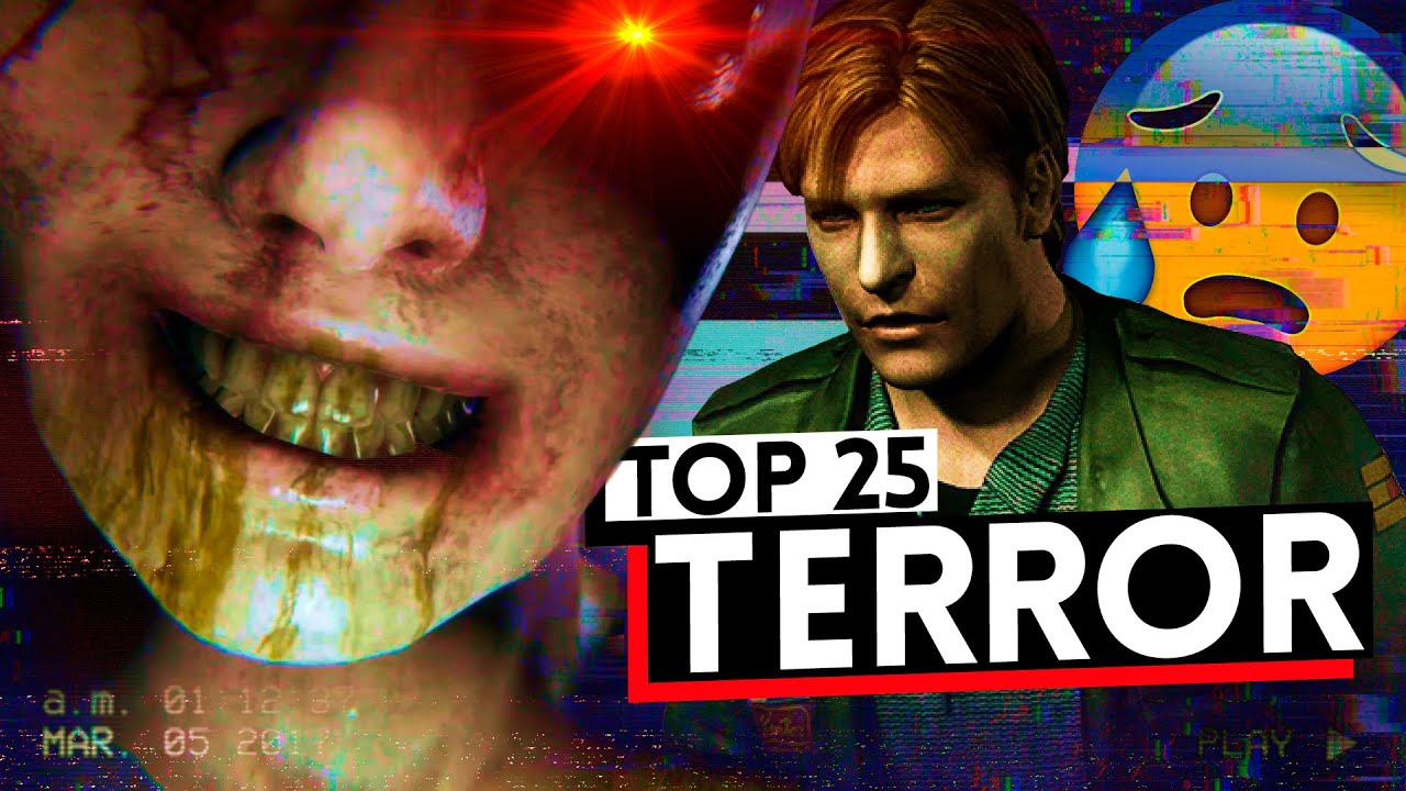 Los 25 MEJORES JUEGOS de TERROR de TODOS los TIEMPOS