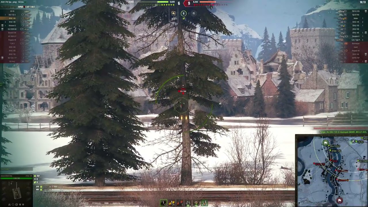 World Of Tanks - Sfac 105 gameplay