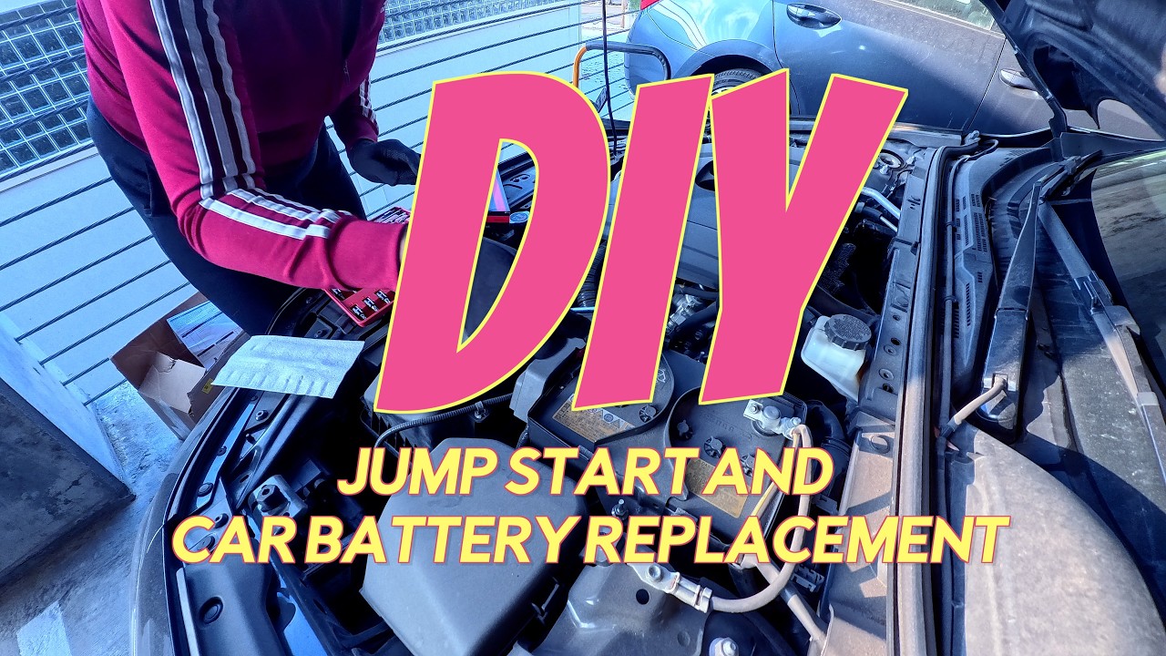 DIY |  CAR JUMPSTART AND CAR BATTERY REPLACEMENT | NOCO BOOST PLUS