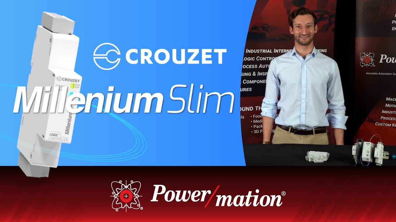 Работайте меньше, но не больше! Crouzet Millenium Slim &mdash; это компактный контроллер!