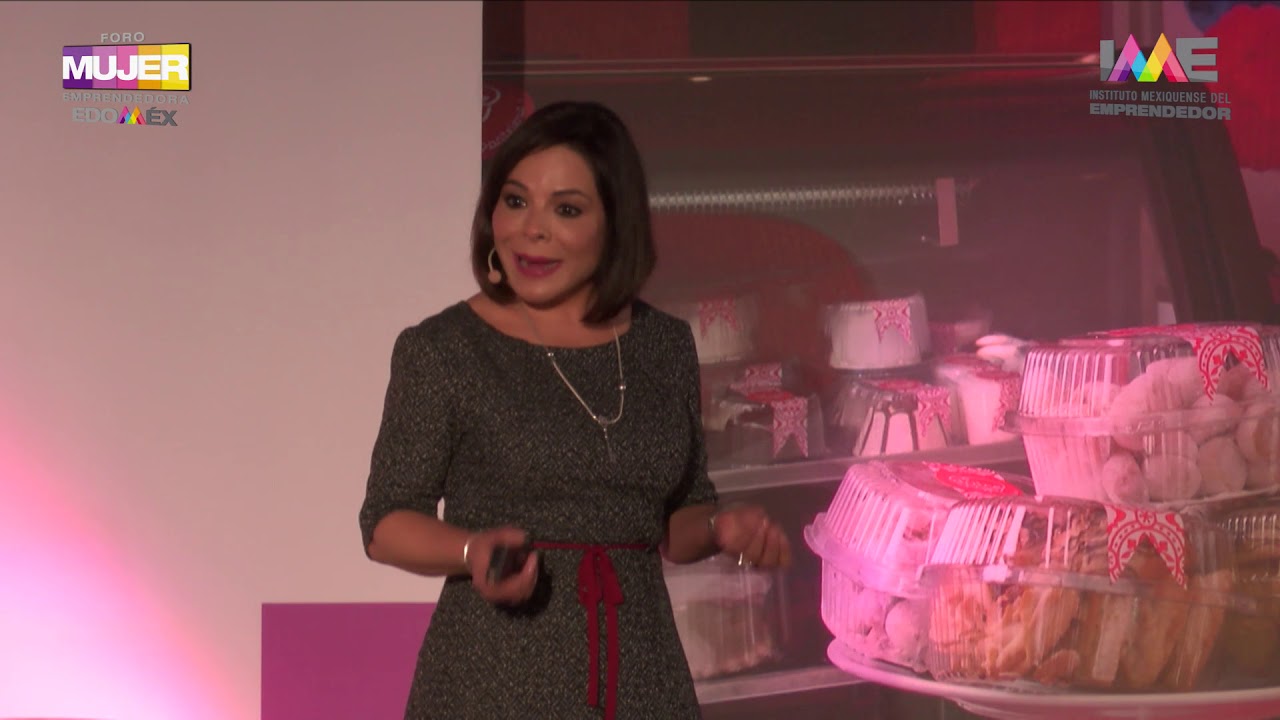 Conferencia de Loretta Valle en el Foro Mujer Emprendedora del Edo.Mex 2018