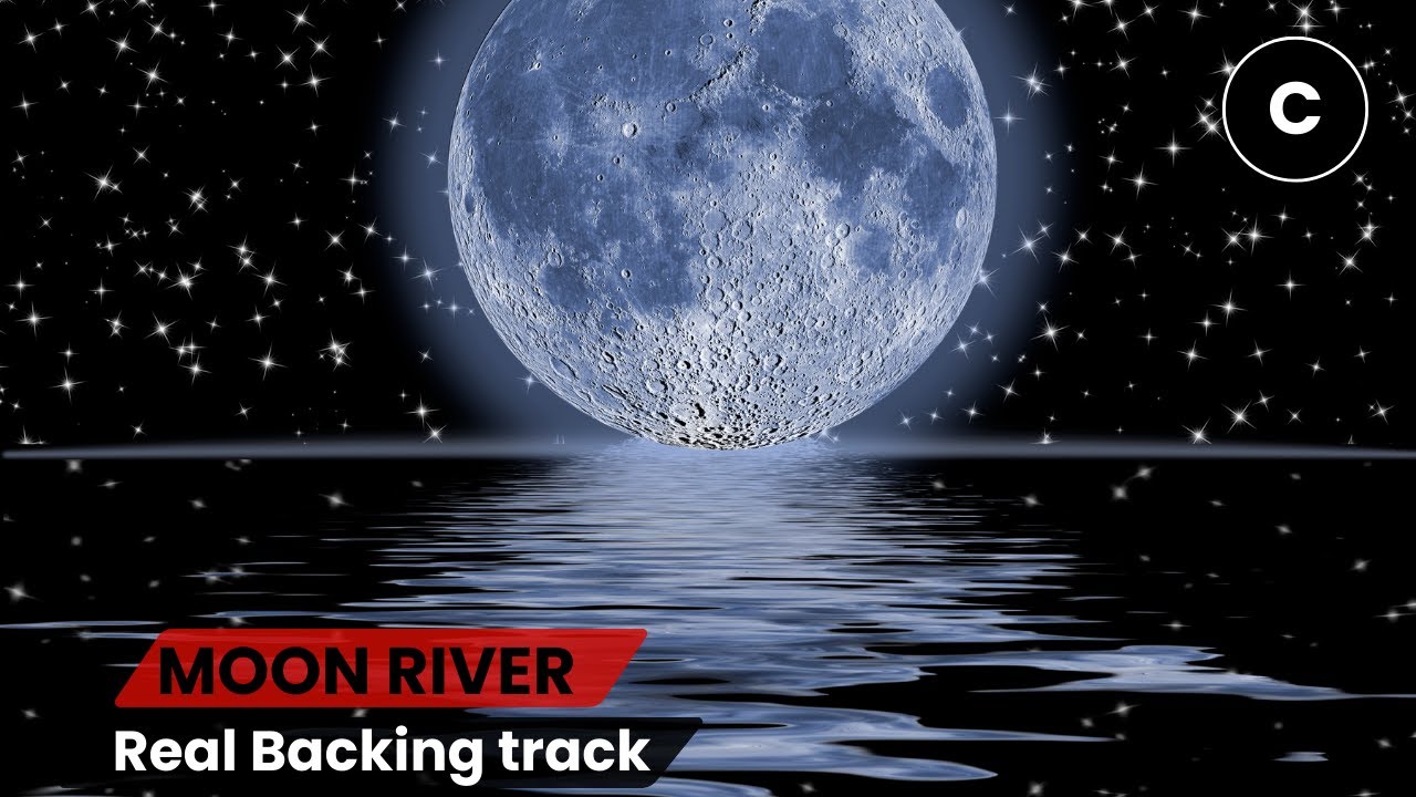 Moon River | Eric Clapton & Jeff Beck | Real Backing Track | C